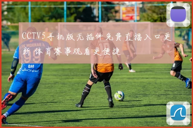 CCTV5手机版无插件免费直播入口更新 体育赛事观看更便捷